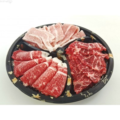 F5 精選火鍋拼盤(三款火鍋片，每款約100g)網購原價HK$98.00/碟，會員價HK$88.00/碟